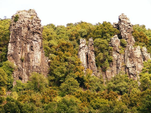 Szent György Hill basalt organs, close to Badascony