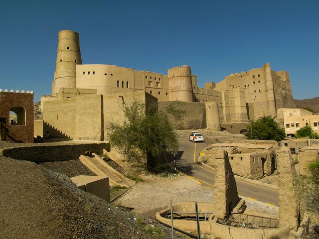 Bahla Fort, one of the four major forts in Oman and a UNESCO World Heritage site.