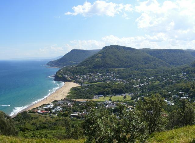 Looking over Wollongong, the third largest city in NSW