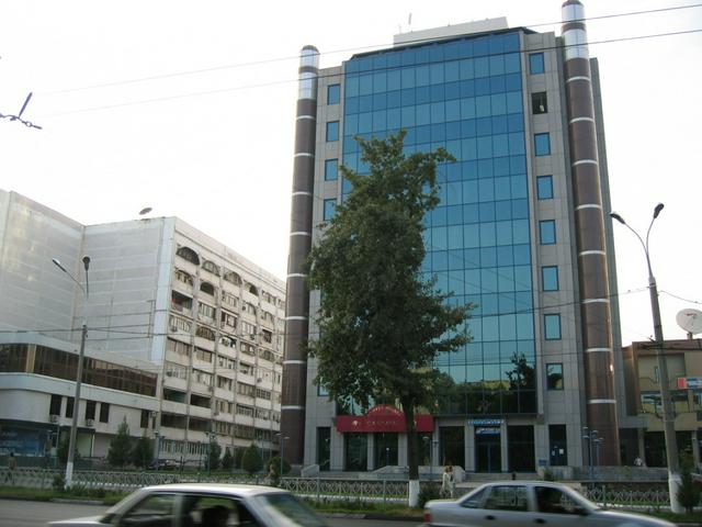 Bank building in Tashkent