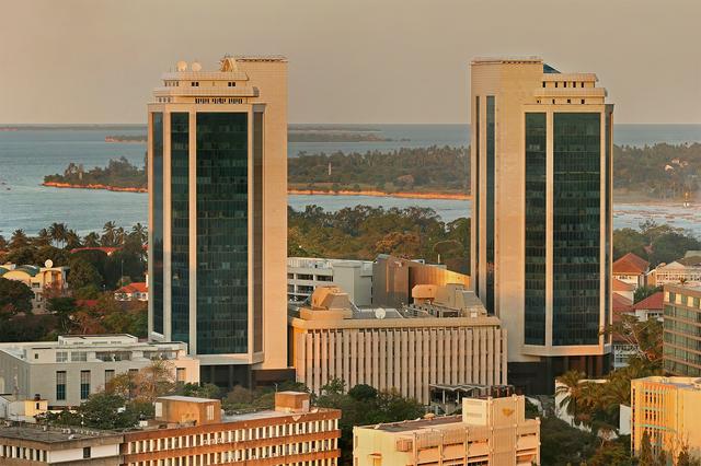 The Bank of Tanzania at dawn