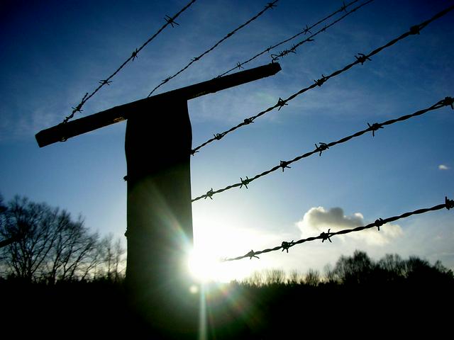 Barbed wire, Stutthof concentration camp