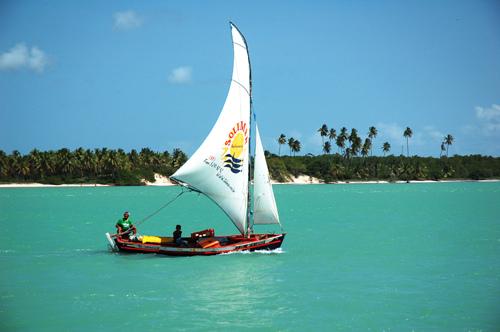 Barra de Cunhaú Beach in Canguaretama