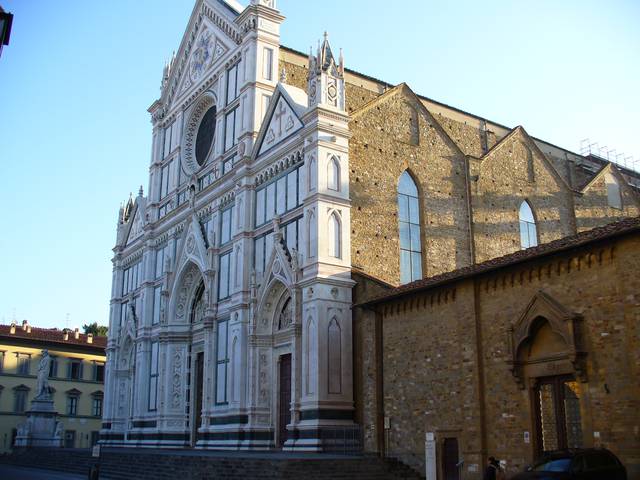 Facade of the Basilica of Santa Croce