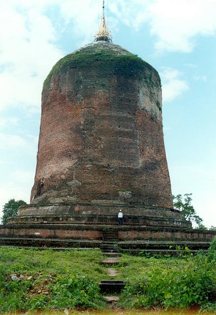 The ancient Bawbawgyi Pagoda in southern Sri Ksetra.