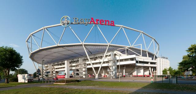 BayArena soccer stadium