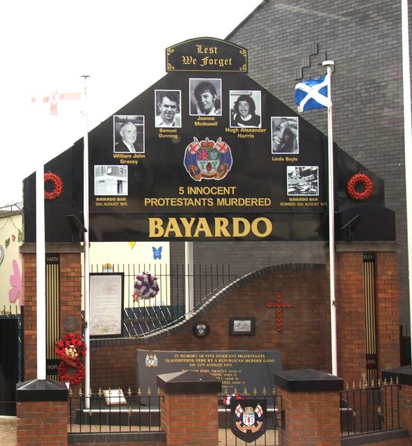 In Belfast there are many murals related to the Troubles