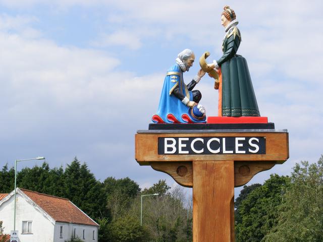 Beccles Town Sign