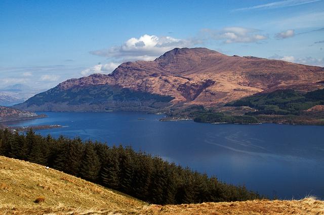 Loch Lomond with Ben Lomond in the background