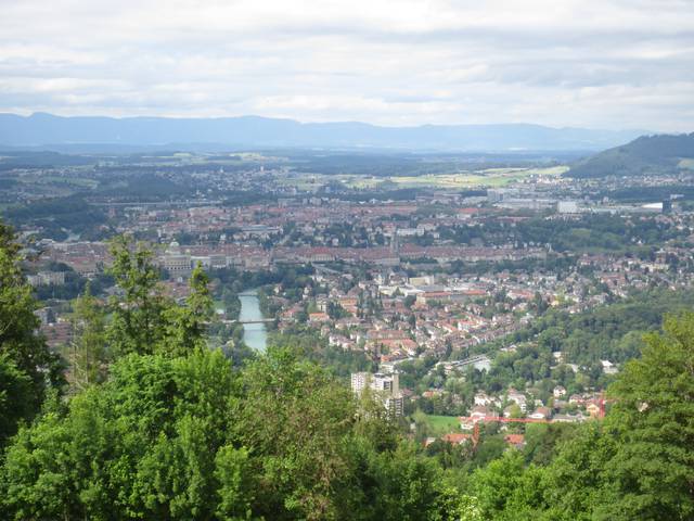 The view from Gurten Hill