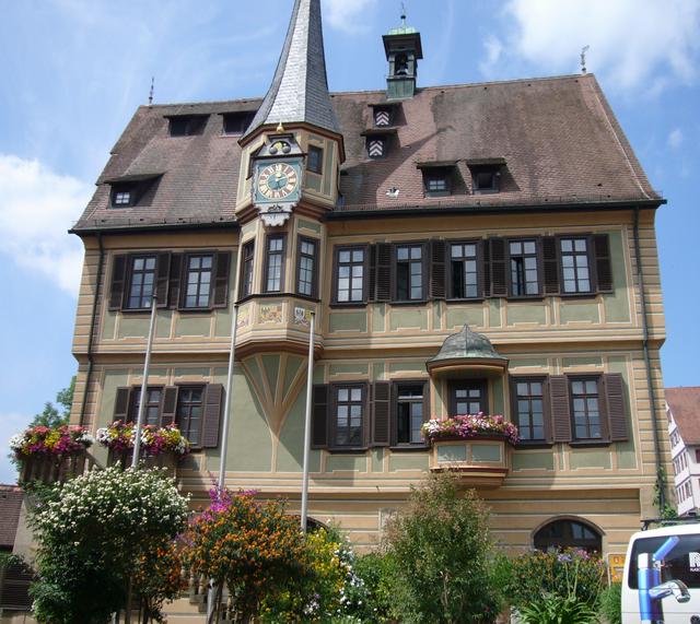 historic city hall Bietigheim