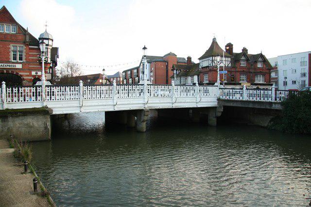 The Big Bridge on Tonbridge High Street.