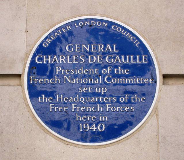 One of more than 800 Blue Plaques throughout London