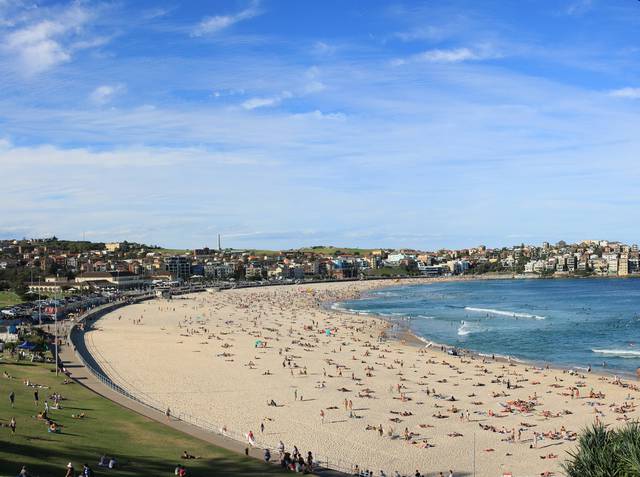 Australia is known for having some of the most beautiful beaches in the world (Bondi Beach pictured)