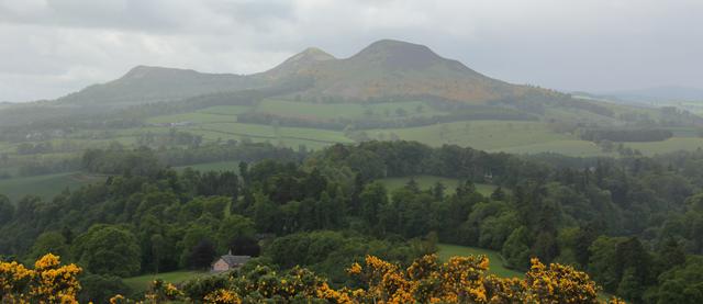 Eidon Hill with three peaks