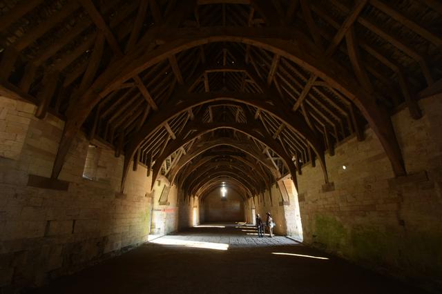 Bradford Tithe Barn interior