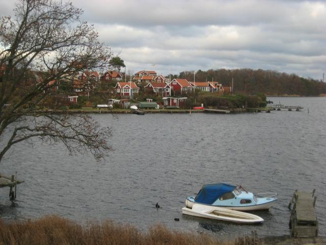 A view over Brändaholm from Saltö