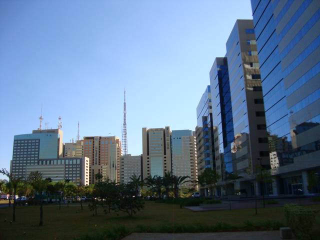 Brasilia's commercial zone