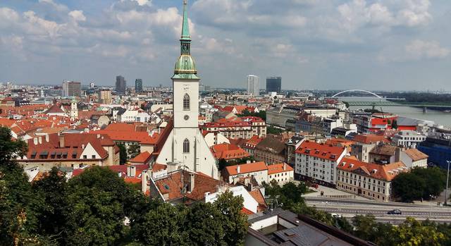 The old town from the castle