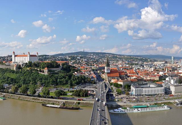 Panorama of Bratislava