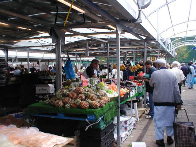 The Bullring outdoor market