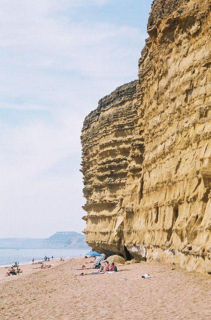 Burton Bradstock cliffs