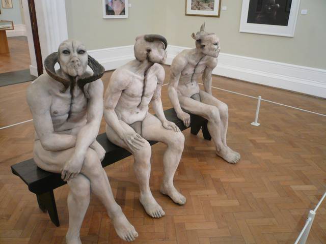 Jane Alexander Butcher Boys at the South African National Gallery