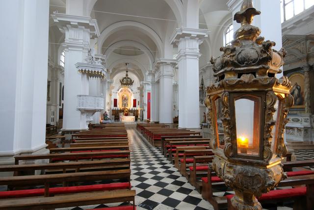 The interior of the Cathedral of the Assumption