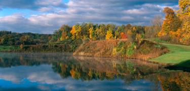 Cuyahoga Valley National Park is a large valley with many natural attractions.