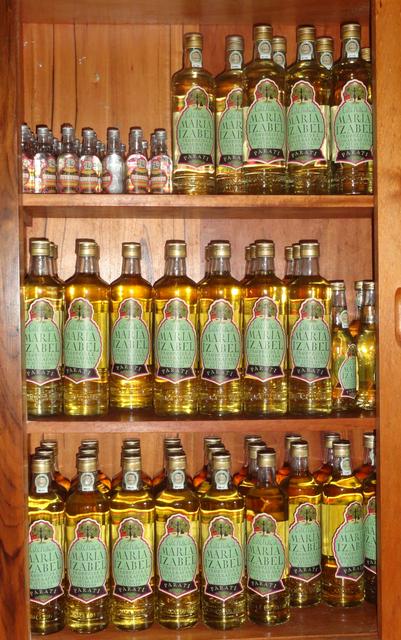 Cachaça bottles