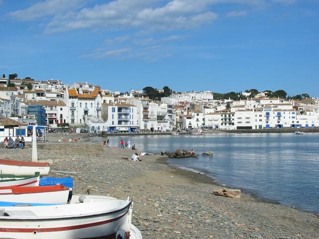 Cadaques sea side view