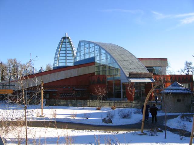 The African Savannah Building at the Calgary Zoo