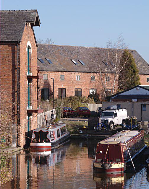 Canalside warehouses