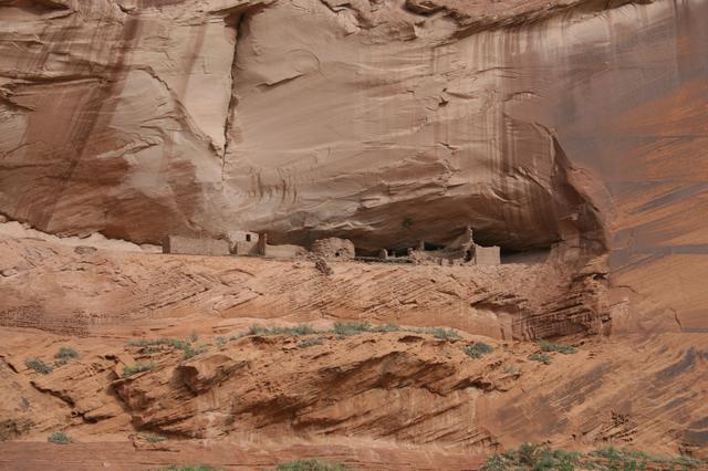 Ruins of a cliff dwelling