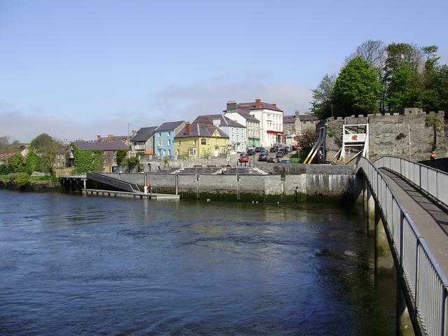 Cardigan River (castle to the right)