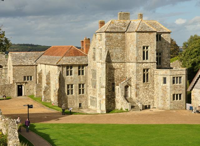 The Governor's House in Carisbrooke Castle