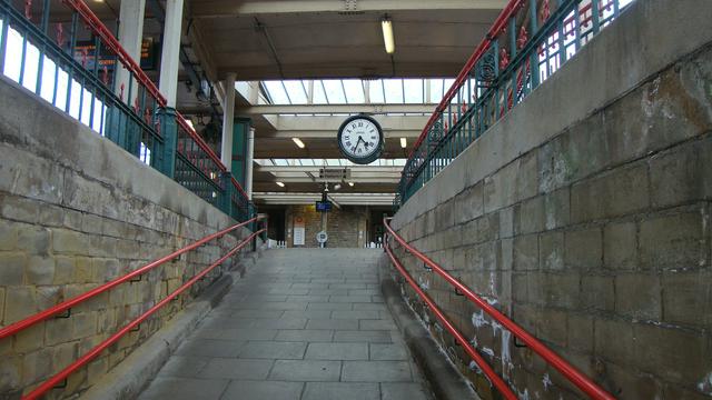 Carnforth station clock