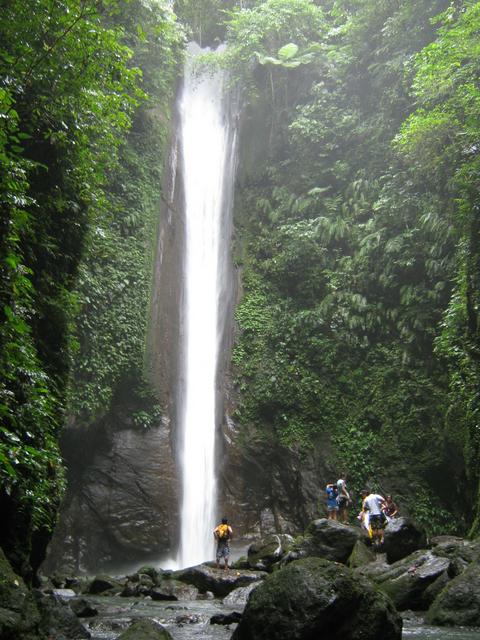 The Casaroro Falls in Valencia make a nice daytrip from Dumaguete