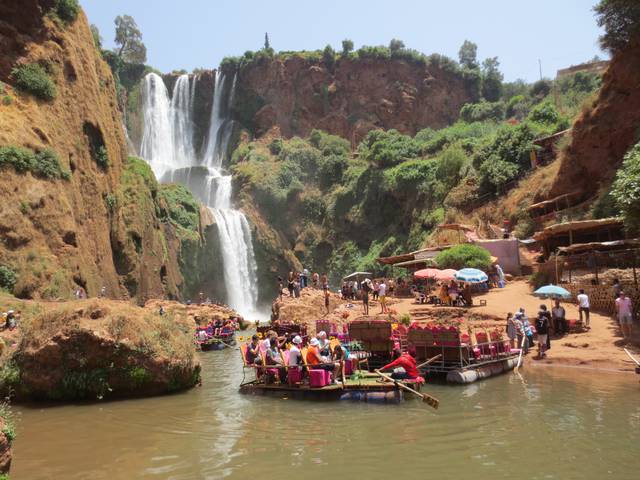 Cascade d'Ouzoud waterfalls