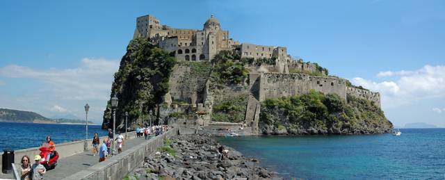 Aragonese castle of Ischia