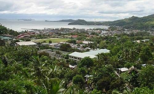 Perspective view of Catbalogan City.