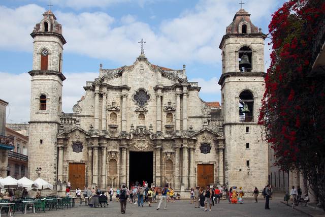 The Catedral de San Cristobal, La Habana Vieja (Old Havana).