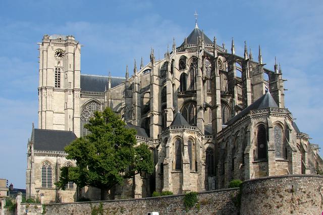 Cathedral Saint Julien in Le Mans