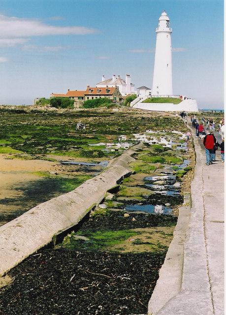 Causeway to St Mary's island