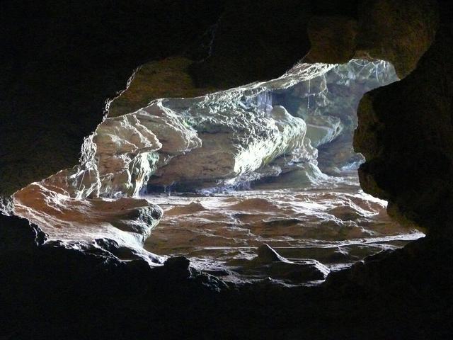 Inside the Hercules Caves