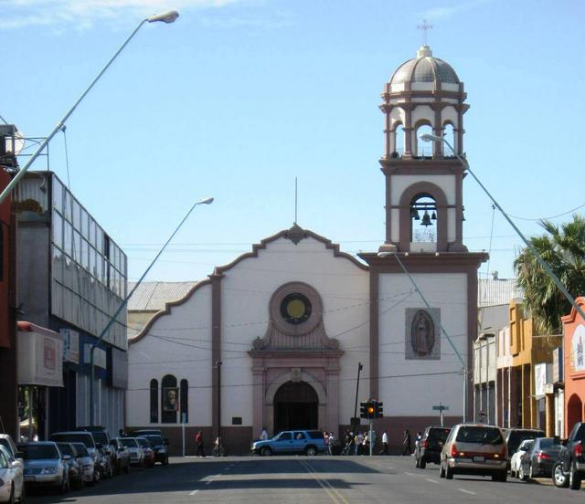 Cathedral of Our Lady of Guadalupe, the oldest cathedral in Mexicali.