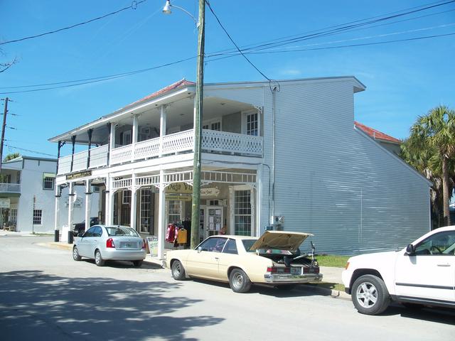 Tony's Seafood Restaurant, at the west end of the building next to SR 24