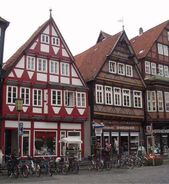Timber-framed houses in Celle