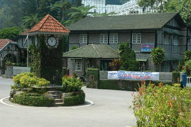 Clock tower and post office