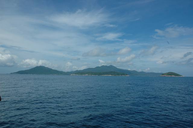 Cham islands as seen from Hoi An